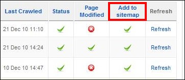 Include/exclude pages from the Joomla! sitemap